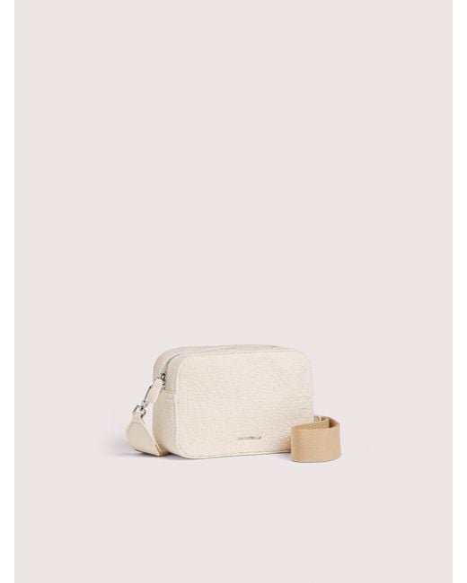 Coccinelle Natural Shells Textured Fabric Minibag Tebe Small