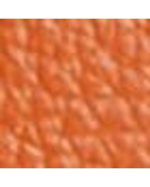 Coccinelle Orange Grained Leather Crossbody Bag Rebekka Small