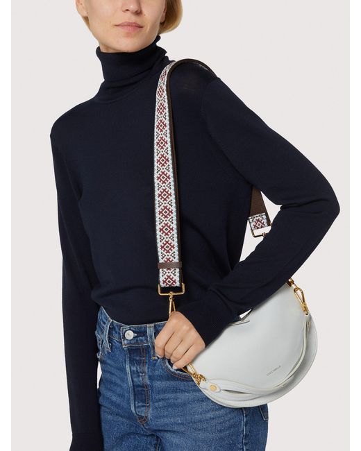 Coccinelle Multicolor Fabric Shoulder Strap Nordic