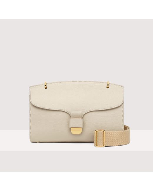 Coccinelle Natural Neofirenze Textured Crossbody Bags