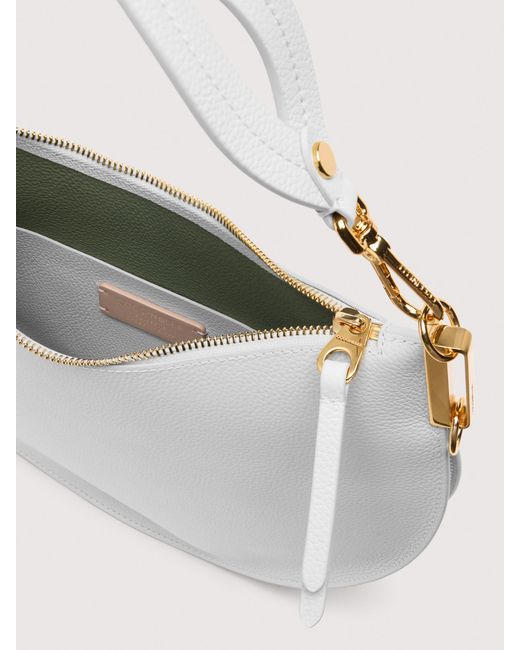 Coccinelle Multicolor Two-Sided Leather Shoulder Bag Sunup Medium