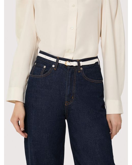 Coccinelle Natural Grained Leather Belt C-Me