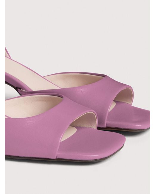 Coccinelle Pink Smooth Leather Sandals C-Everyday