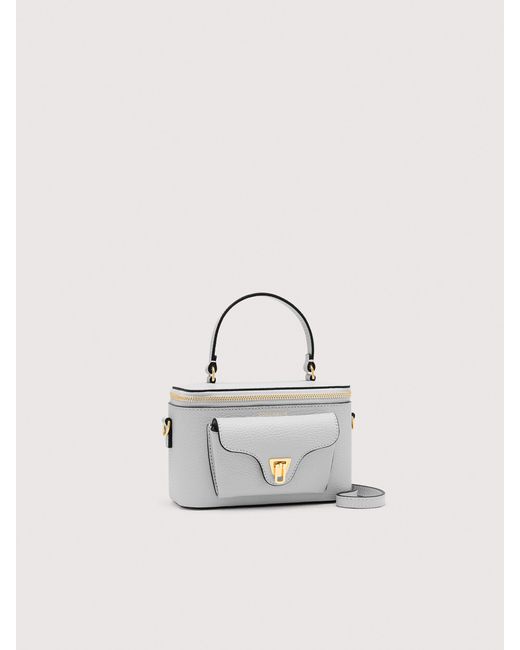 Coccinelle Natural Grained Leather Minibag Beat Generation