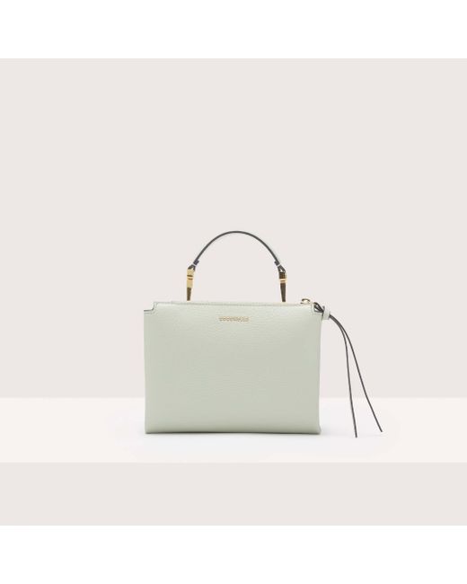 Coccinelle Multicolor Grained Leather Handbag Arlettis Small