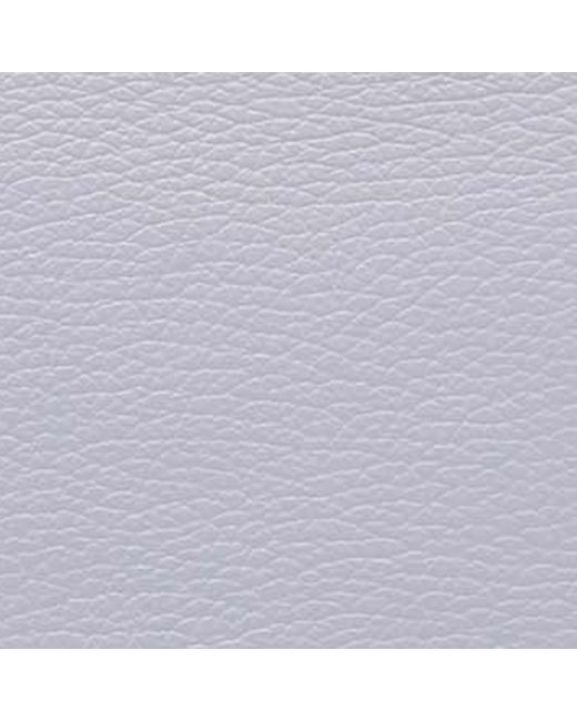 Coccinelle Gray Necessaire aus genarbtem Leder Trousse Maxi