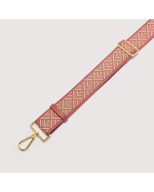 Coccinelle Pink Fabric Shoulder Strap Rays
