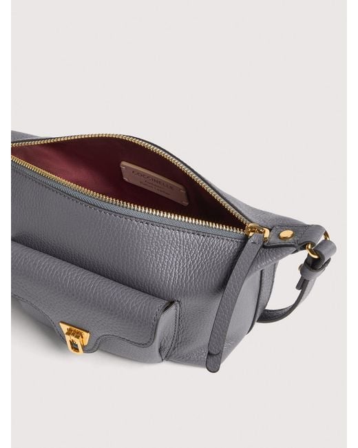 Coccinelle White Grained Leather Minibag Beat Generation Mini