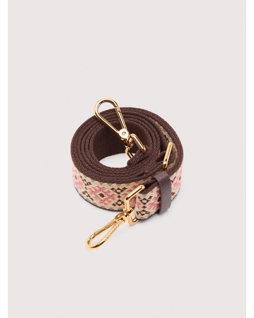 Coccinelle Multicolor Fabric Shoulder Strap Nordic