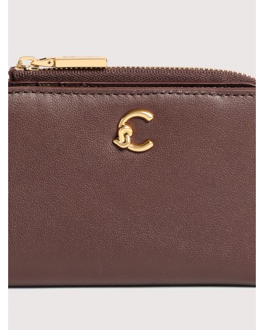 Coccinelle Multicolor Smooth Leather Wallet C-Me Small