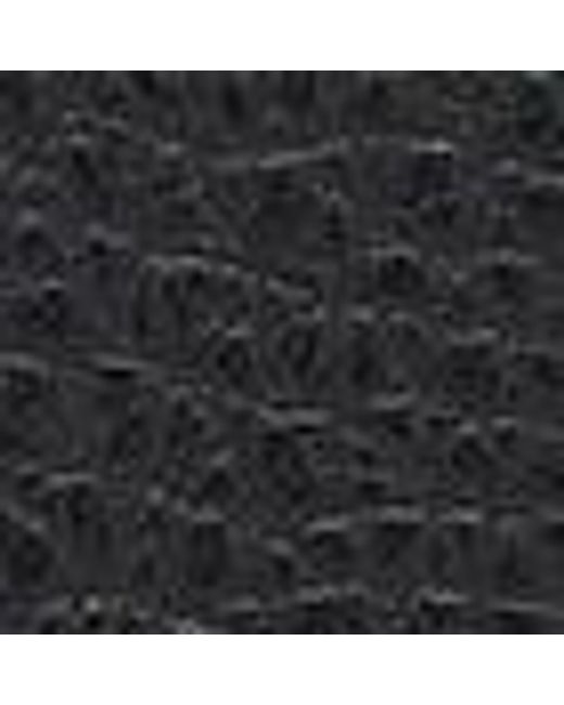 Coccinelle Black Umhängetasche aus genarbtem Leder Best Crossbody Medium