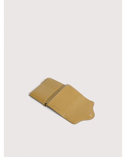 Coccinelle Natural Small Grained Leather Wallet C-Me Small