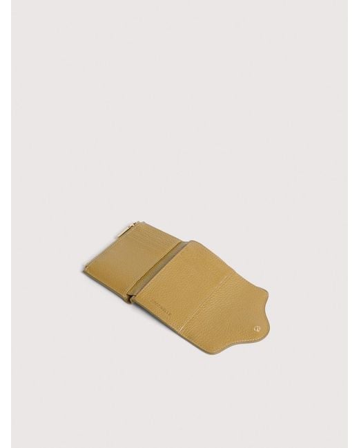 Coccinelle Natural Small Grained Leather Wallet C-Me Small