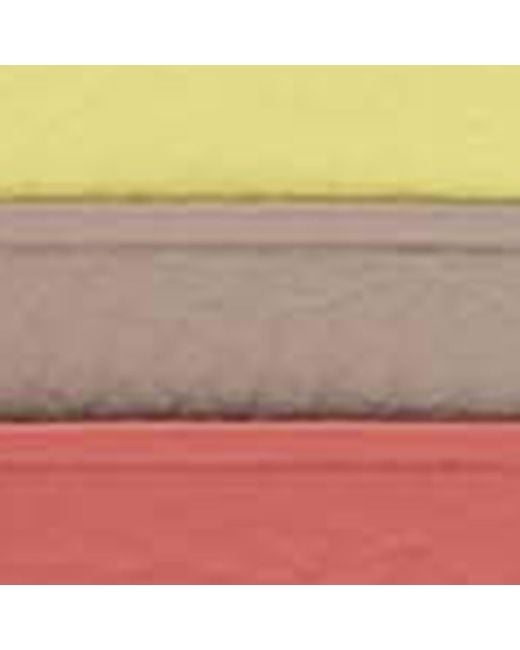 Portafoglio large in Pelle con grana Metallic Tricolor di Coccinelle in Red