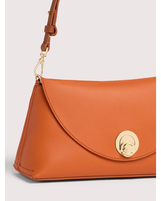 Coccinelle Multicolor Two-Sided Leather Shoulder Bag Nikla Medium
