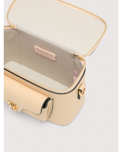 Coccinelle Natural Grained Leather Minibag Beat Generation