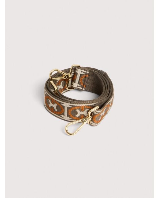 Coccinelle White Fabric Shoulder Strap Monogram