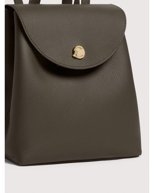 Coccinelle Multicolor Grained Leather Backpack Nikla Mini