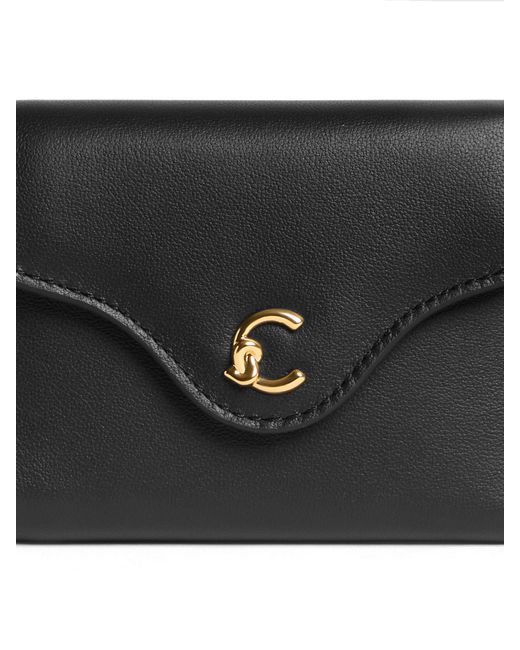 Coccinelle White Smooth Leather Wallet C-Me Small