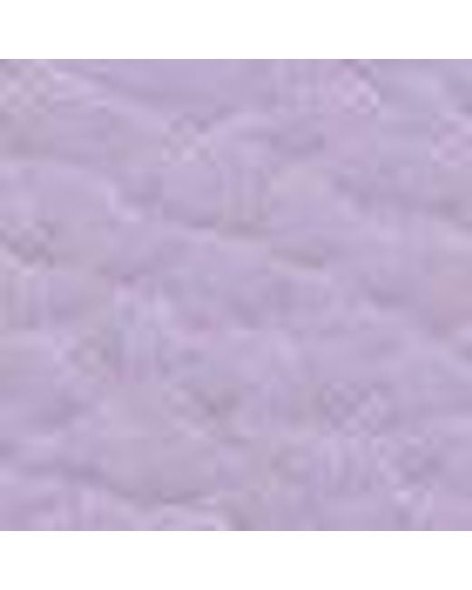 Coccinelle Purple Geldbörse Medium aus genarbtem Leder Metallic Tricolor