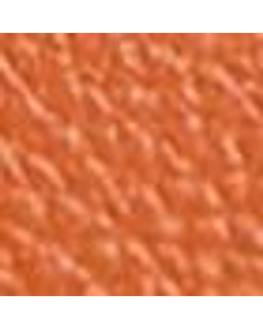 Coccinelle Orange Grained Leather Tote Bag Double Beat Large