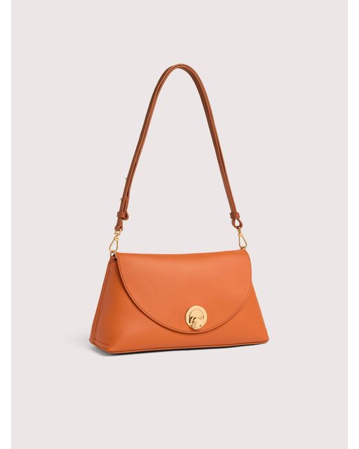 Coccinelle Multicolor Two-Sided Leather Shoulder Bag Nikla Medium