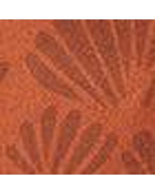 Coccinelle Orange Silk Foulard Shell