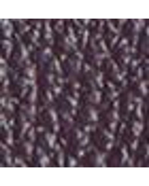 Coccinelle Purple Grained Leather Crossbody Bag Campus Small