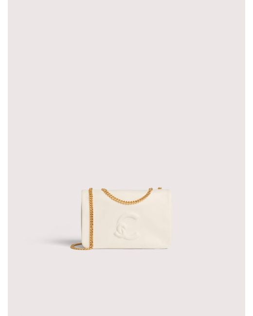 Coccinelle Natural Smooth Leather Minibag Dulse Mini