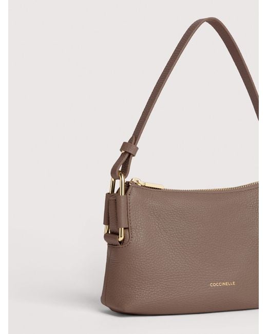 Coccinelle Natural Grained Leather Minibag Rebekka