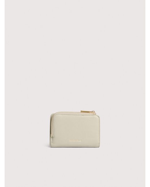 Coccinelle Natural Smooth Leather Wallet C-Me Small