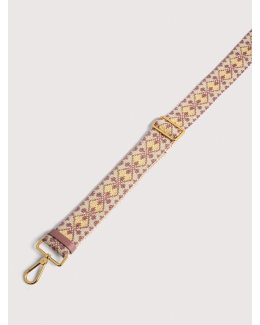 Coccinelle White Ribbon Shoulder Strap Liberty