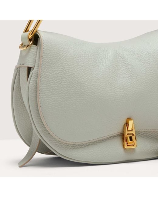 Coccinelle Multicolor Grained Leather Handbag Magie Soft Medium