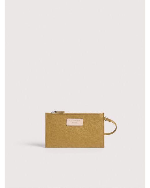 Coccinelle Natural Suede And Grained Leather Tote Bag C-Easy Large