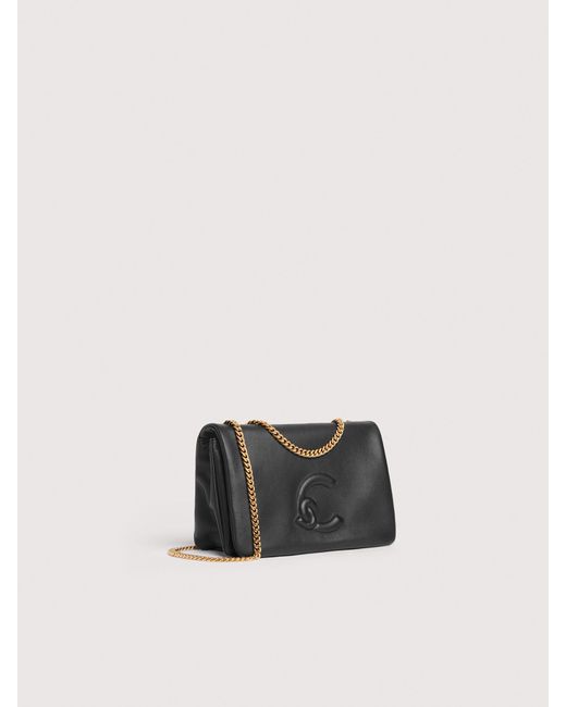 Coccinelle White Smooth Leather Minibag Dulse