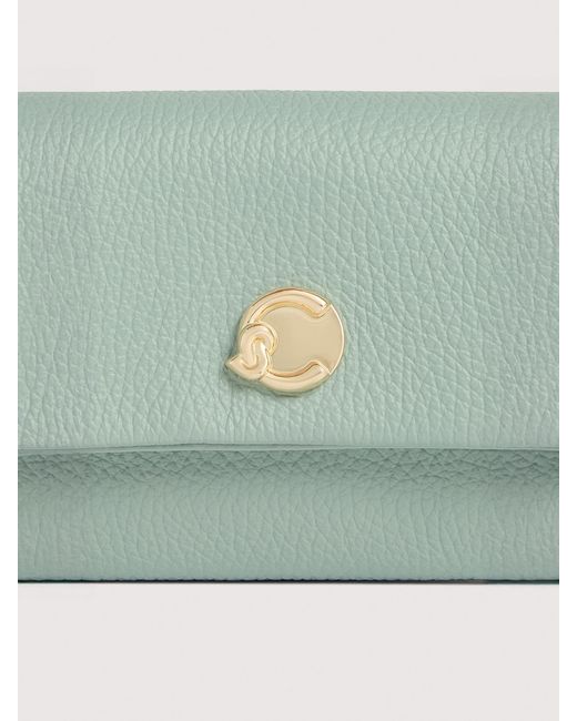 Coccinelle Multicolor Grained Leather Wallet C-Me Softy Small