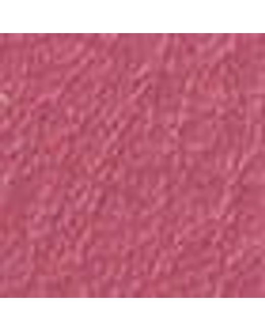 Coccinelle Pink Smooth Leather Tag Targhetta Personalizzabile