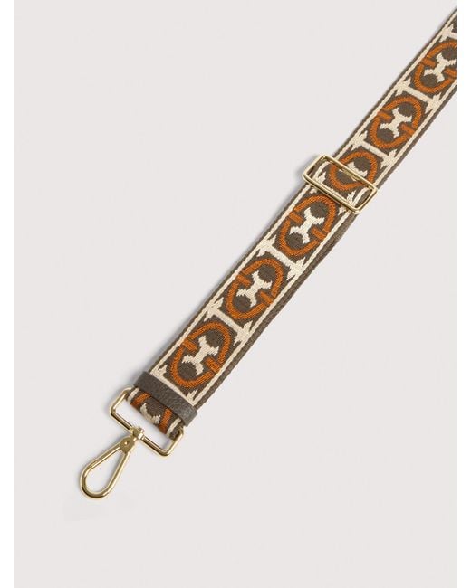 Coccinelle White Fabric Shoulder Strap Monogram
