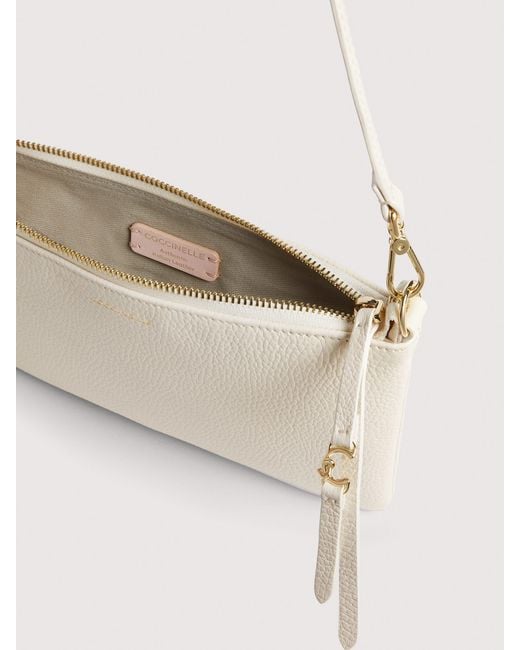 Coccinelle Natural Grained Leather Minibag C-Easy Mini