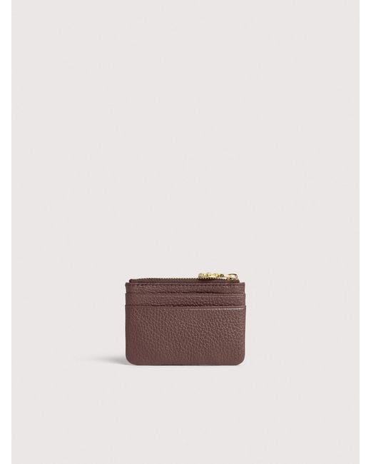 Coccinelle Multicolor Grained Leather Card Holder C-Me Small