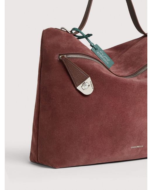Coccinelle Red Tote Bag