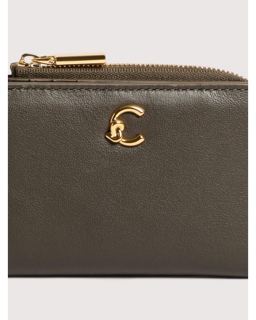 Coccinelle Natural Smooth Leather Wallet C-Me Small