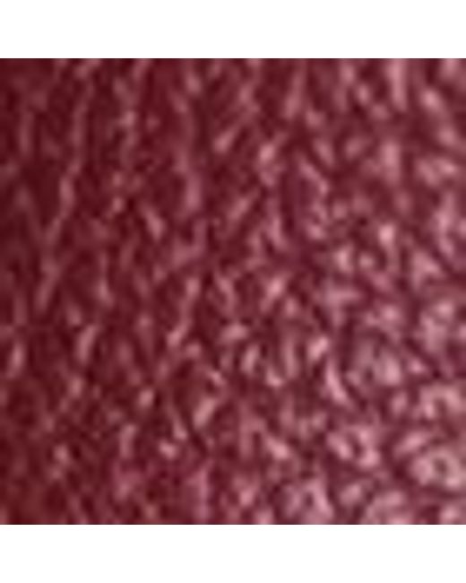 Coccinelle Red Schultertasche Aus Genarbtem Leder Sven Large