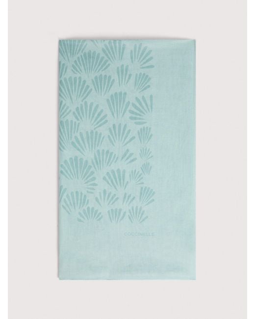 Coccinelle Blue Beach Towel And Pareo Summer Kit