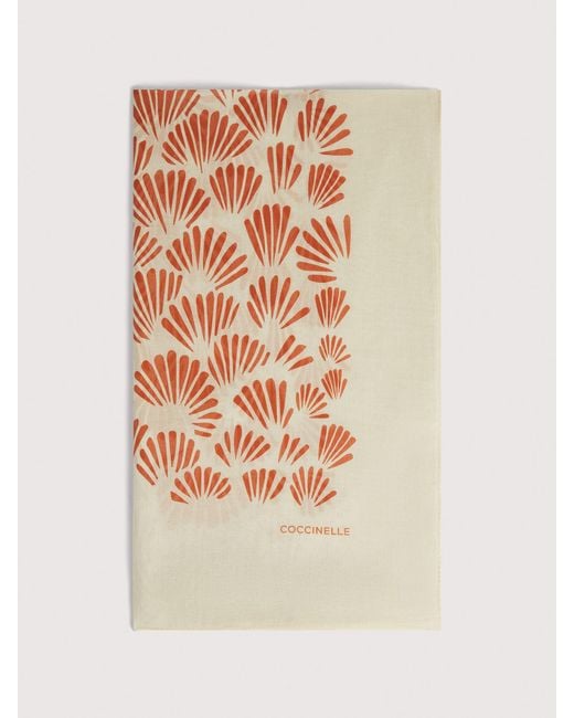 Coccinelle Pink Beach Towel And Pareo Summer Kit