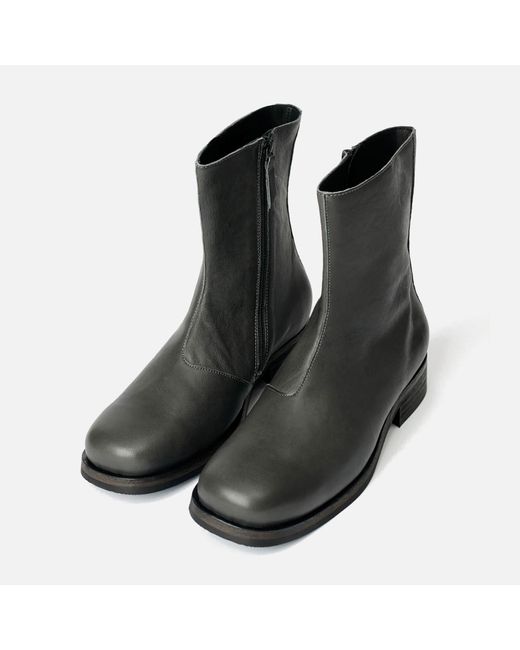 Our Legacy Camion Leather Ankle Boots in Black for Men | Lyst