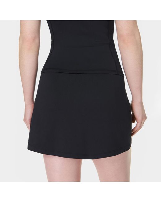 Sweaty Betty Black All Day Active Stretch-Jersey Skort