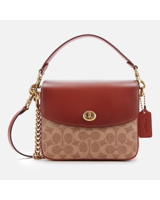 coach cassie crossbody in signature canvas