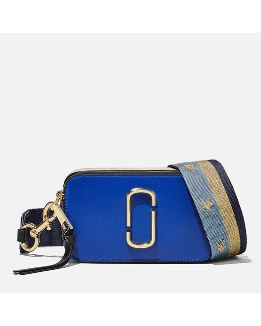 Marc Jacobs Blue 'The Americana Snapshot' Shoulder Bag