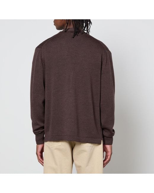Vivienne Westwood Red Alex Wool-Blend Cardigan for men